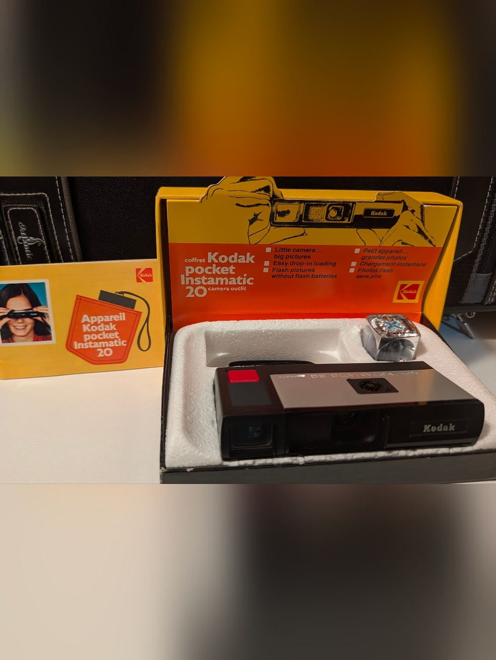 Kodak Pocket Instamatic 20 Camera Outfit